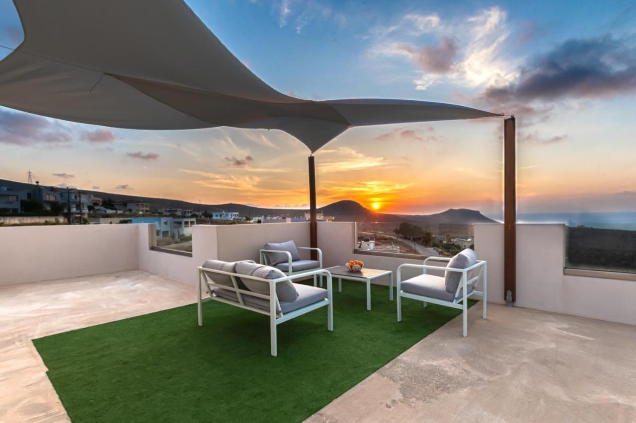 3 Bedroom Villa With Stunning Sea View & Private Parking Eléa Kültér fotó